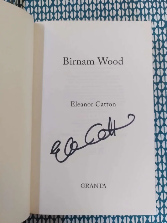 Birnam Wood, 1st edition, 1st Printing, Waterstones Exclusive + SPRAYED Edges, SIGNED