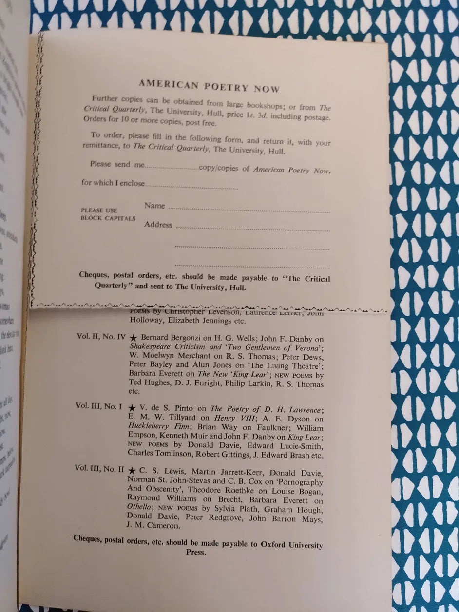 The Colussus (+) American Poetry Now