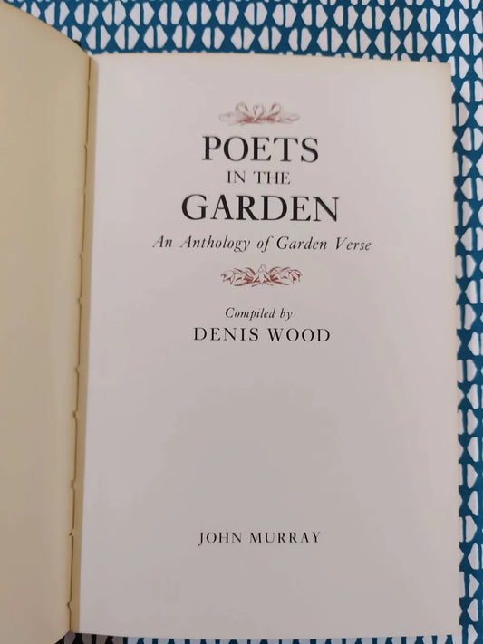 Poets in the Garden, 1st edition
