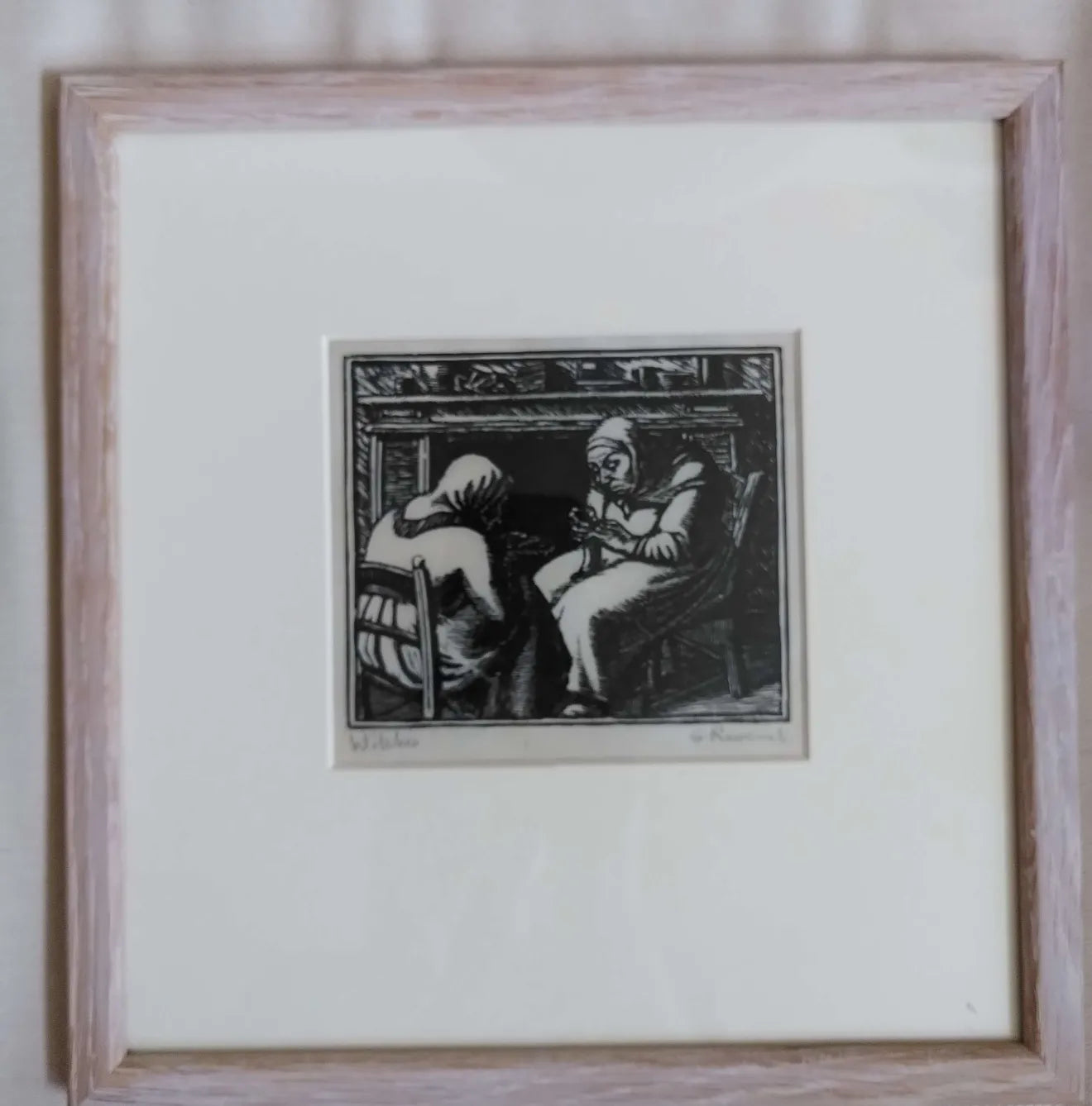 SOLD - Witches - Engraving