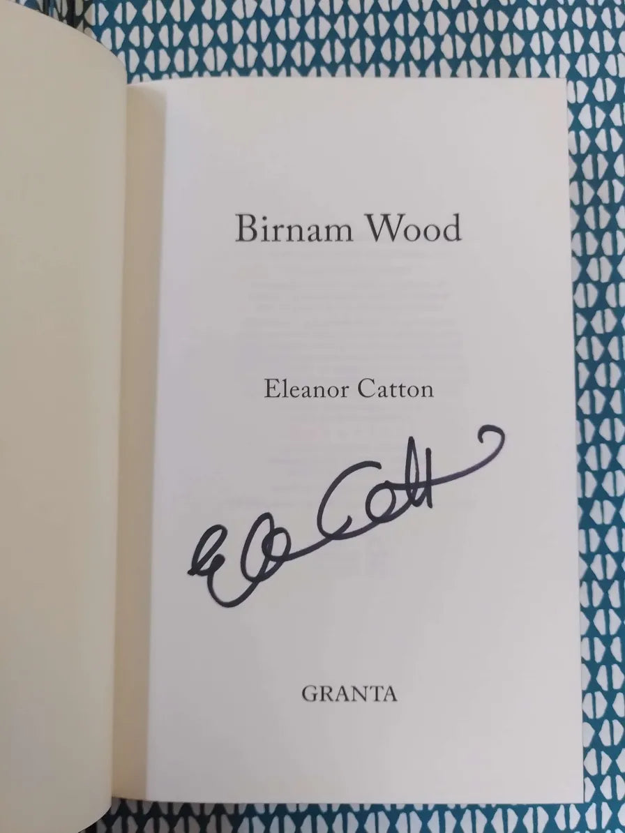 Birnam Wood, 1st edition, 1st Printing, Waterstones Exclusive + SPRAYED Edges, SIGNED