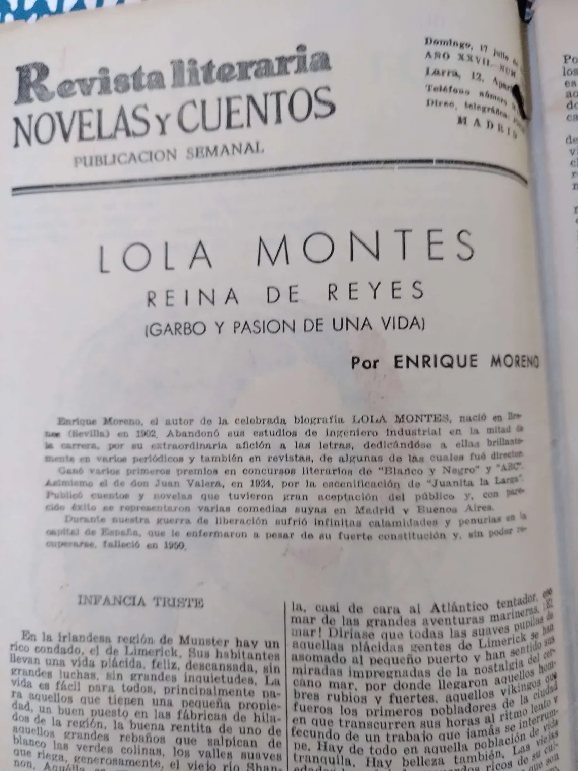 Lola Montes: Reina de Reyes