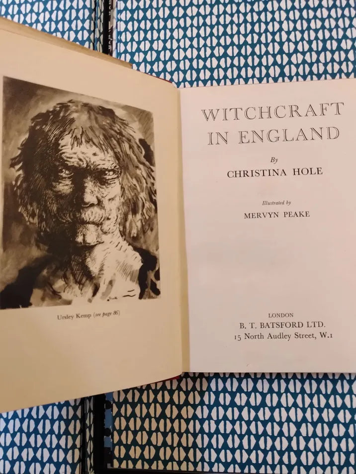 Witchcraft in England, 1st edition, 1st printing