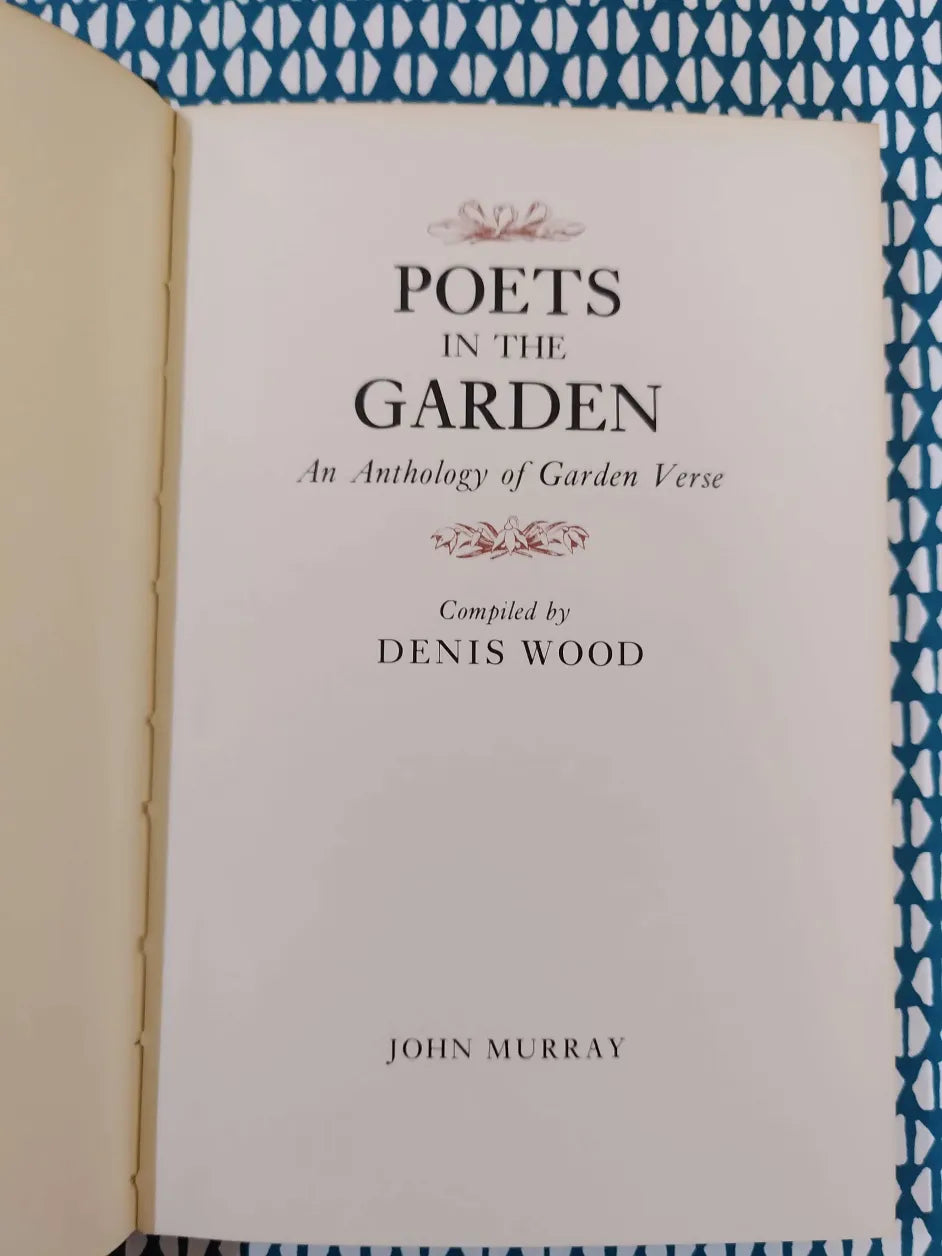 Poets in the Garden, 1st edition